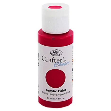 Farba akrylowa R&L Crafter's Choice 59ml, Czerwona/Carmine